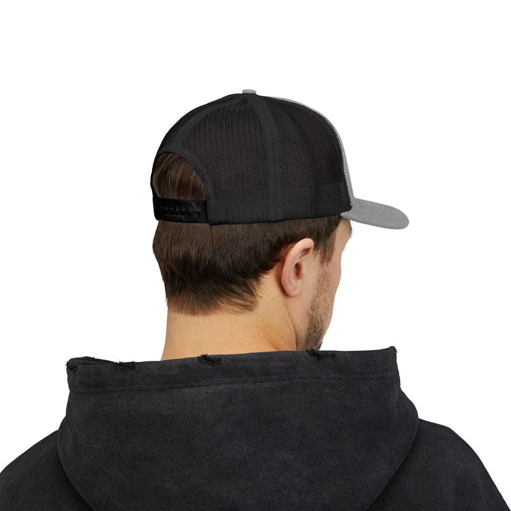 Wolf Graphic Snapback Trucker Cap | Stylish Outdoor Hat, Perfect Gift for Animal Lovers, Ideal for Hiking, Camping, Festivals