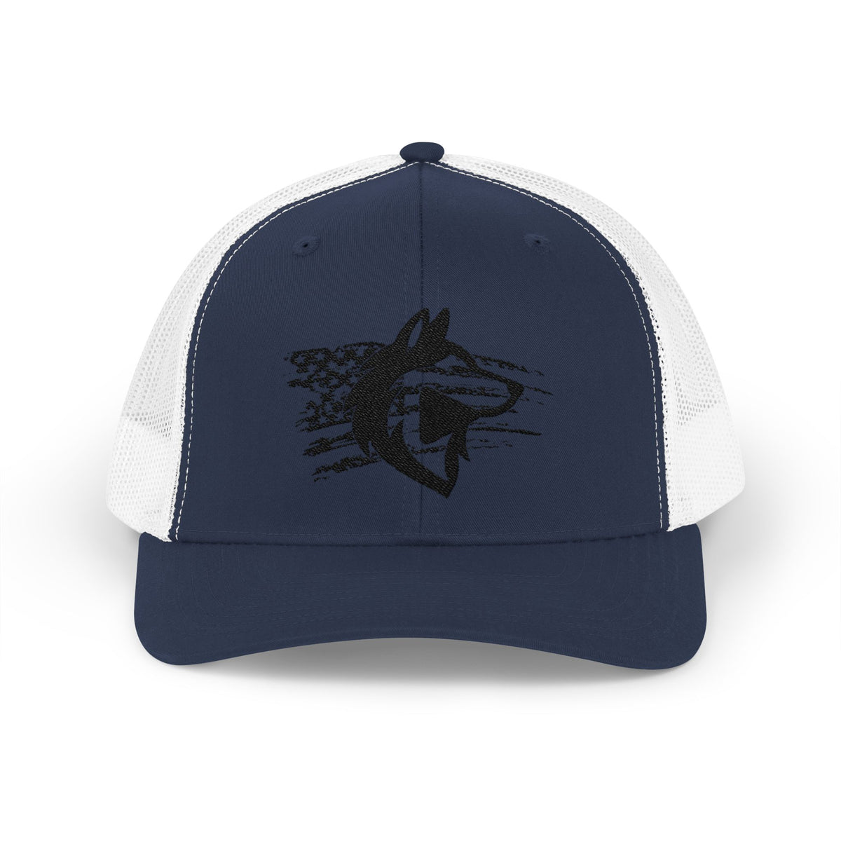 Wolf Graphic Snapback Trucker Cap | Stylish Outdoor Hat, Perfect Gift for Animal Lovers, Ideal for Hiking, Camping, Festivals