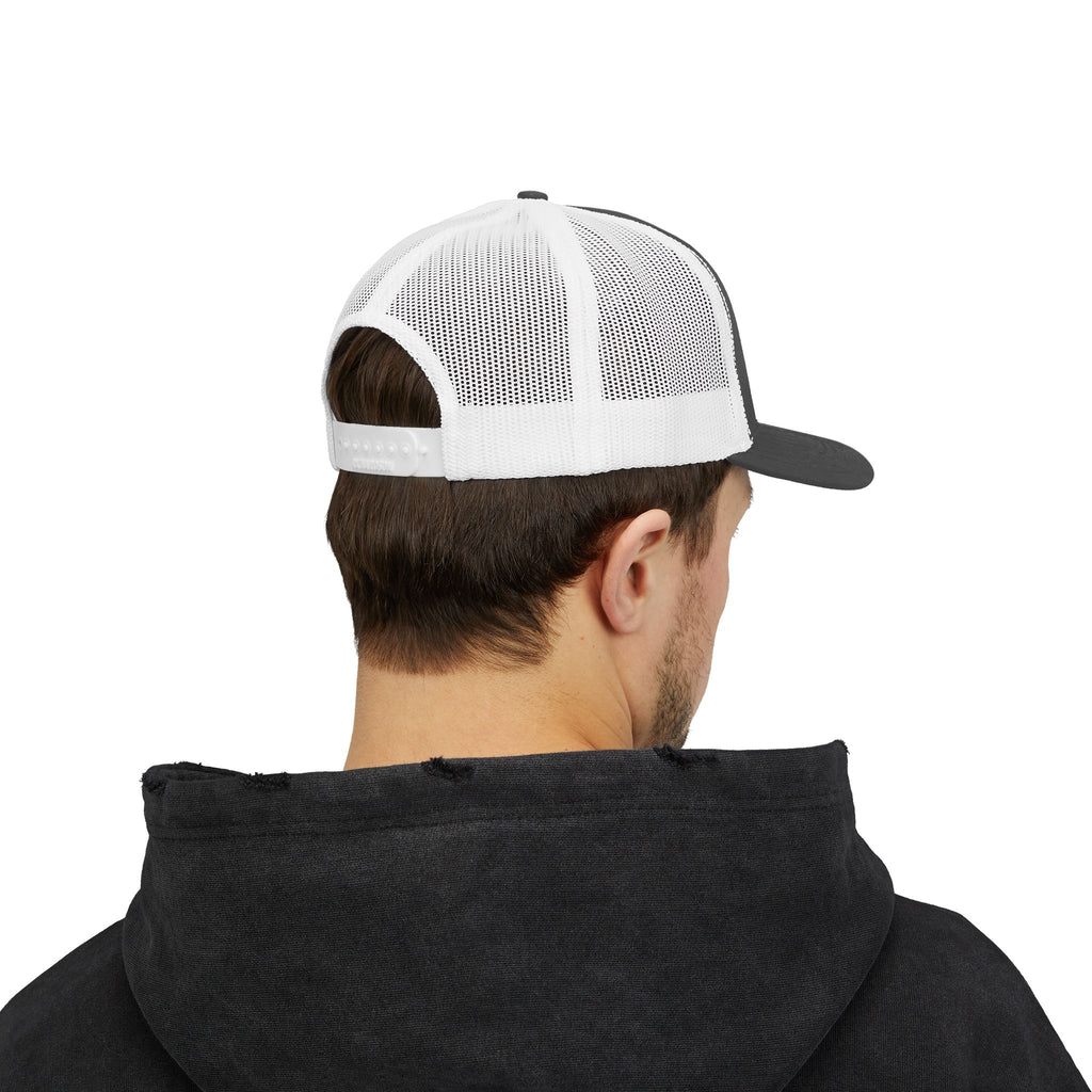 Wolf Graphic Snapback Trucker Cap | Stylish Outdoor Hat, Perfect Gift for Animal Lovers, Ideal for Hiking, Camping, Festivals