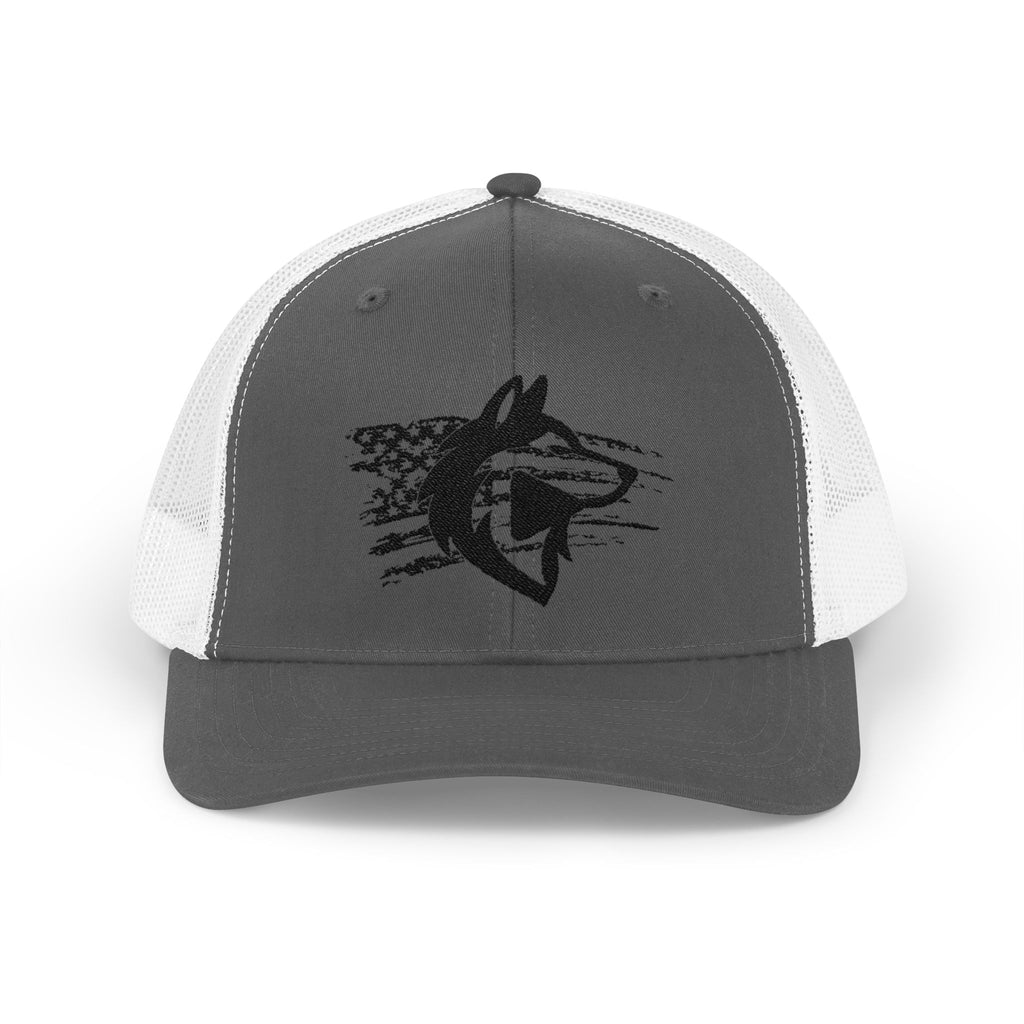 Wolf Graphic Snapback Trucker Cap | Stylish Outdoor Hat, Perfect Gift for Animal Lovers, Ideal for Hiking, Camping, Festivals