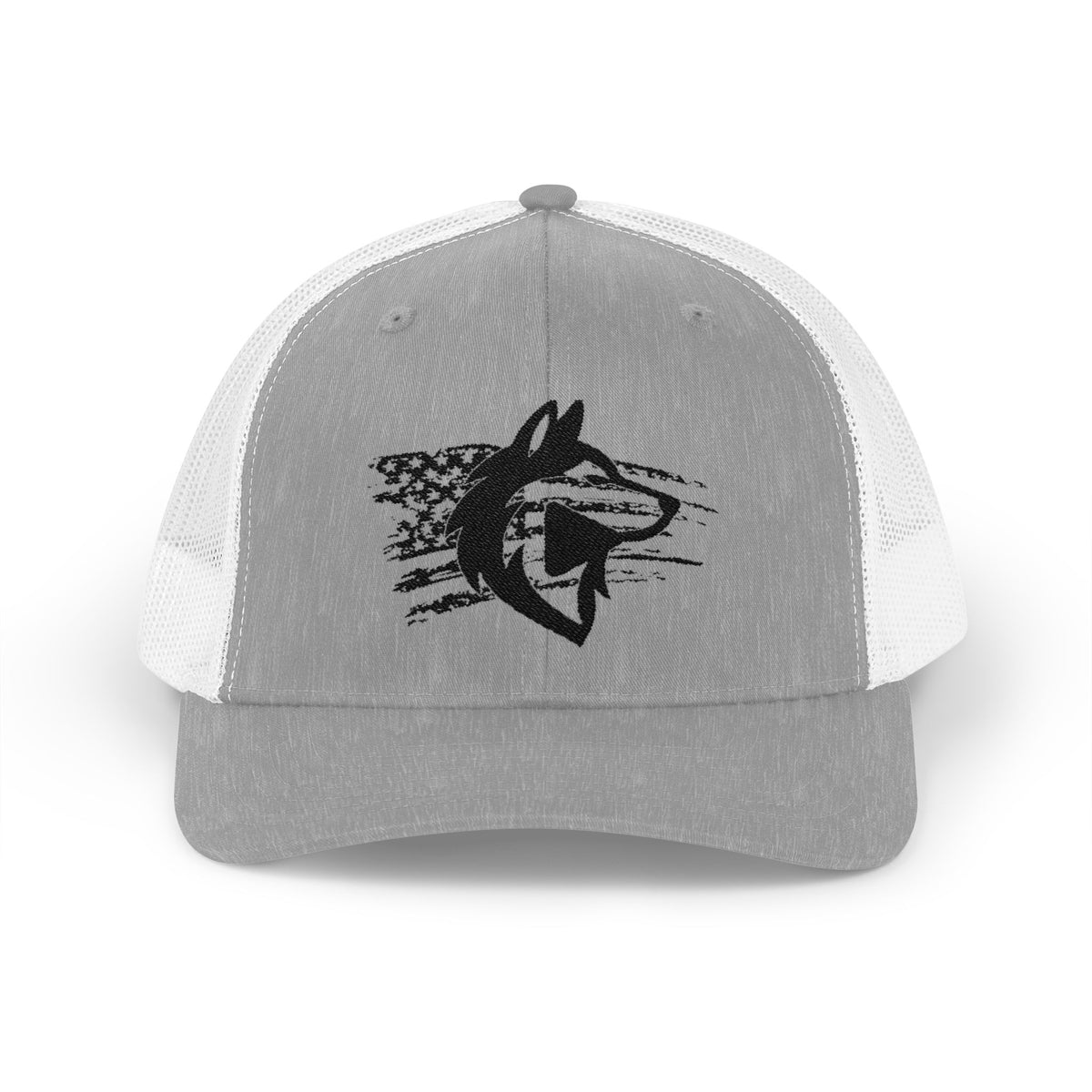 Wolf Graphic Snapback Trucker Cap | Stylish Outdoor Hat, Perfect Gift for Animal Lovers, Ideal for Hiking, Camping, Festivals